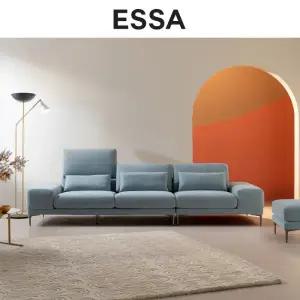 [롯데백화점]에싸 [행사기간 5만원권 증정]모이트 4인 리프트기능 카시미라 패브릭 소파+스툴