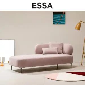 [롯데백화점]에싸 [행사기간 5만원권 증정]돌리 데이베드형 리브 패브릭 소파