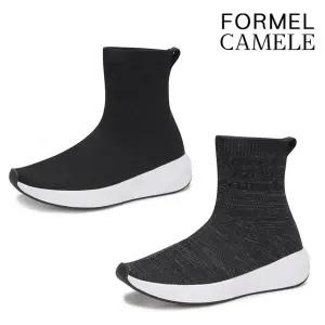 [포멜카멜레](센텀시티점)와이드F 니트 앵클 스니커즈5CM 2종 FKW1F1SA340