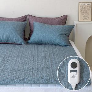 전기 카본매트 온열 탄소매트 캠핑 전기장판 침대 전자파없는 1인용