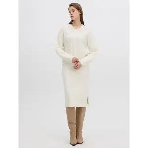 [올리브데올리브](신세계 사우스시티)허리 밴딩 슬릿 H라인 니트 스커트 OK4WSA74