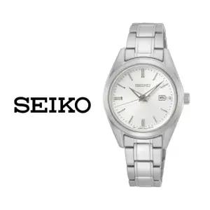 세이코 SEIKO 여성 화이트 메탈 패션 손목시계 SUR633P1