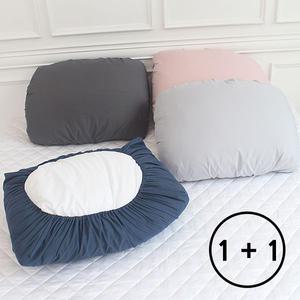 자요 국내산 밴드형 밴딩 베개커버 2장 40x60 cm,50x70 cm