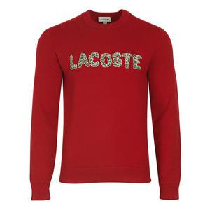 라코스테 남성 로고 자수 긴팔 티셔츠 스웨터 AH8547-10-240