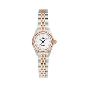 [롯데백화점]마션틴트(잡화) [로즈몽] 공식수입 스위스메이드 여성 콤비 메탈시계 RS#62-04RM-MT