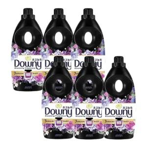 다우니 7일간 피어나는 향수 컬렉션 미스티크 초고농축 섬유유연제 1L x 6개