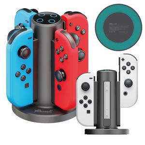 닌텐도 스위치1 oled 겜맥 조이콘 충전독 4in1 조이스틱 충전기 충전거치대 스탠드