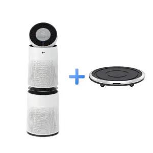 AS305DWWLM o클릭o LG전자 퓨리케어 공기청정기 플러스 V필터 크리미스노우 무빙휠 세트 전국무료배송