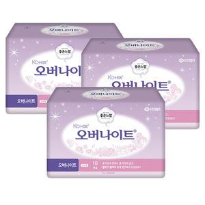 좋은느낌 코텍스 오버나이트 일반형 10개 X 3팩