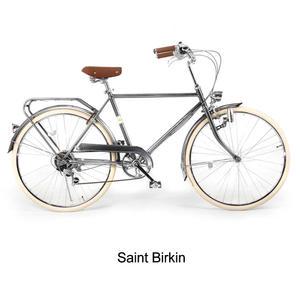 자이크 시그니처 세인트 버킨 남성 클래식자전거 출퇴근 통학용 Space Silver