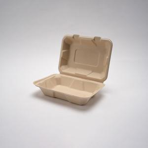 [대성산업]B-029 일체형 펄프 도시락 1박스 250개 / 크라프트