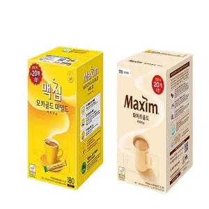 맥심 모카골드 화이트골드 180T 커피믹스 커피 믹스