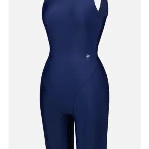 여성 솔리드 3부 반신수영복 LS2D861-NV_IC