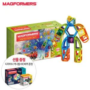 [롯데백화점]짐보리플레이앤뮤직 맥포머스 마스터 크레프트 세트 162PCS_BS