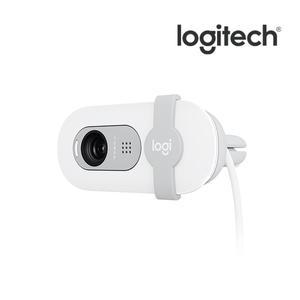 사은품증정 로지텍 Brio100 FHD 브리오 100 화이트 화상카메라 웹캠 캠 컴퓨터 PC 줌 화상회의