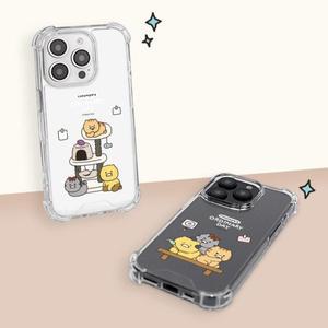 아이폰 13 14 15 16 프로 맥스 카카오 춘식이 오디너리데이 클리어 범퍼 케이스