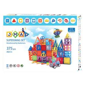 슈퍼제이맥 자석블럭 375pcs