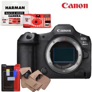 (캐논천국) 정품바디 EOS R5 MARK II +LCD+포켓융+포토리뷰 흑백 일회용카메라+최신박스품보유+빛발송