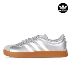 아디다스 VL 코트 베이스 여성 스니커즈 운동화 메트 실버 JQ3048