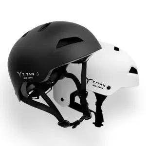 타이탄 자전거헬멧 성인용헬멧 L사이즈 블랙 화이트 스포츠용 레저용 머리보호