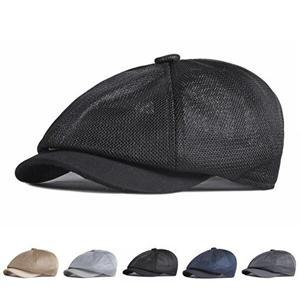 [옷자락]남자 여름 스포츠 펀칭 메쉬 망사 베레모 모자