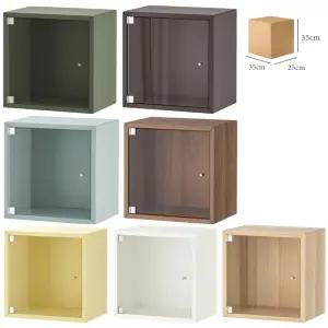 이케아 유리도어 벽수납장 전시장 수집정리함 에케트