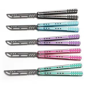 연습용 카람빗 발리송 나이프 AR-72 챔라운드 스퀴드 당근 정찰 스톤워시 칼