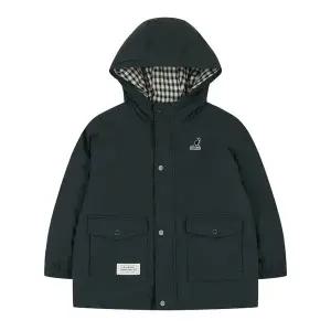 [캉골키즈](강남점)라이트 패디드 후디 점퍼 RC 0202 차콜 (ARCCPJ02020CH)