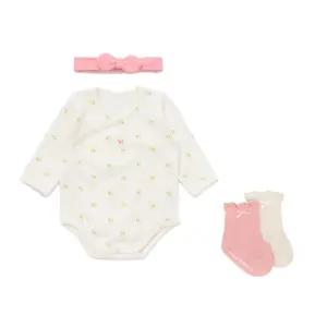 플라워세트바디수트+양말SET 45A70-040-06-SET