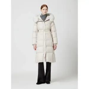 [CC콜렉트](강남점)폭스퍼 벨티드 롱 구스 다운 C254PSG192