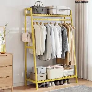 원목 옷걸이 행거 사각 우드 옷방 나무 행가 아이방 원룸 스탠딩