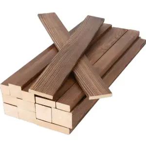 방부목 탄화목 각목 DIY 벤치목 데크 나무판재 장식용