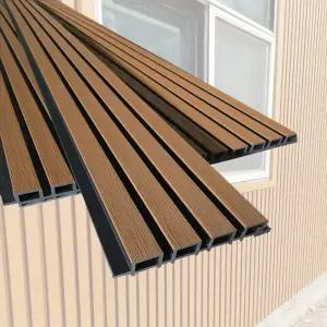 클래딩 캐슬사이딩 WPC 외장재 외벽자재 루바 루버 합성목재 사이딩