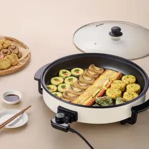 셰프라인 원형 전기팬 41cm CLEL-56EG 그릴 잔치팬 피자팬