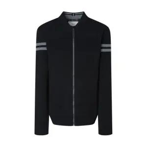 [롯데백화점]헤지스골프 [BEST]남성 방풍 캐주얼 니트 집업(HUSW5D711BK)