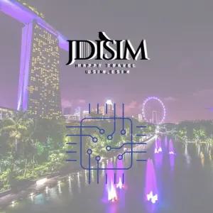 싱가포르 이심 SIMBA 1, 2, 3 GB 무제한 데이터 eSIM QR자동발송 E심