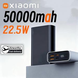 샤오미 30000mAh 대용량 파워뱅크 고속 충전 휴대용 외장 배터리 아이폰 폰 노트북용