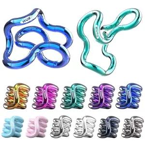 메탈 탱글 피젯 토이 트위스트 말랑이 팝 튜브 팝잇 핑거 스트레스 해소 학생 어른 인기 손 장난감 선물