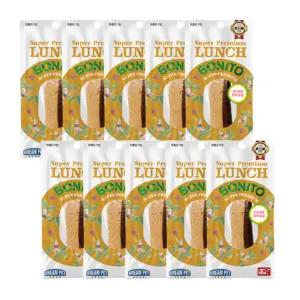 뉴 런치 보니또 오리지날 고양이 간식 참치등살 30g,10개