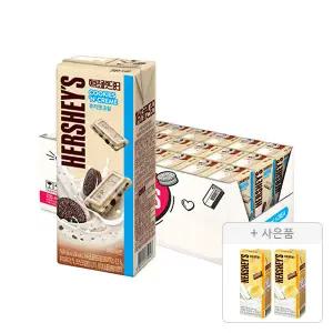 허쉬드링크 쿠키앤크림 235ml, 24개 + 증정(바나나 190ml, 2개)