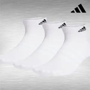 아디다스 양말 3개입 화이트 쿠션 앵클 삭스 남자 남성 여성 단목 HT3441