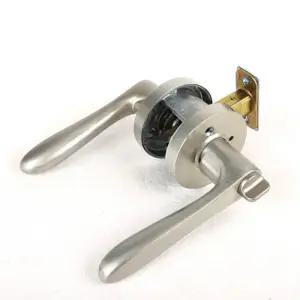 셀프교체 목문용 침실 안방문 열쇠형 손잡이 화장실 욕실 도어락 문고리