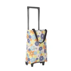 장바구니 캐리어 시장 쇼핑카트 마트 시장구루마 믹스플라워