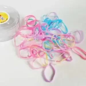 고무줄 헤어밴드 6통 약 머리고무줄 유아머리끈 기본