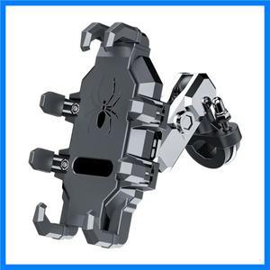 2023 방진 장치 360을 갖춘 알루미늄 오토바이 전화 홀더 °   오토바이 자전거 ATV/UTV용 회전 자전거 휴