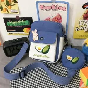 초등학생 선물용 폰보관 미니 크로스백 오피스코디 데일리룩아이템