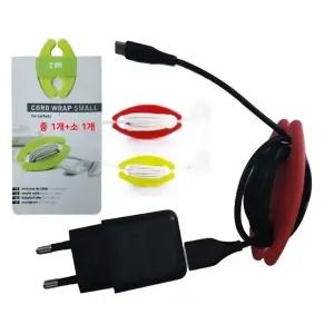 TC 휴대용 케이블줄감개 중+소 차량용 이어폰 줄감개 (WFJ700Y)