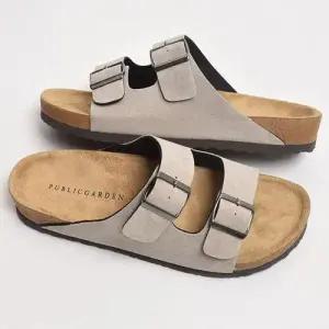 발이 편한 남성용 슬리퍼 여름 휴가 캐주얼 패션 신발 W98E065