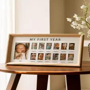 우드 기록 액자 보관함 증명사진 포토테이블