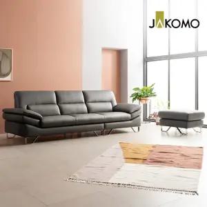 [자코모][장기무이자][신세계상품권 2만증정]다니엘 3.5인 천연면피 소가죽 소파+스툴